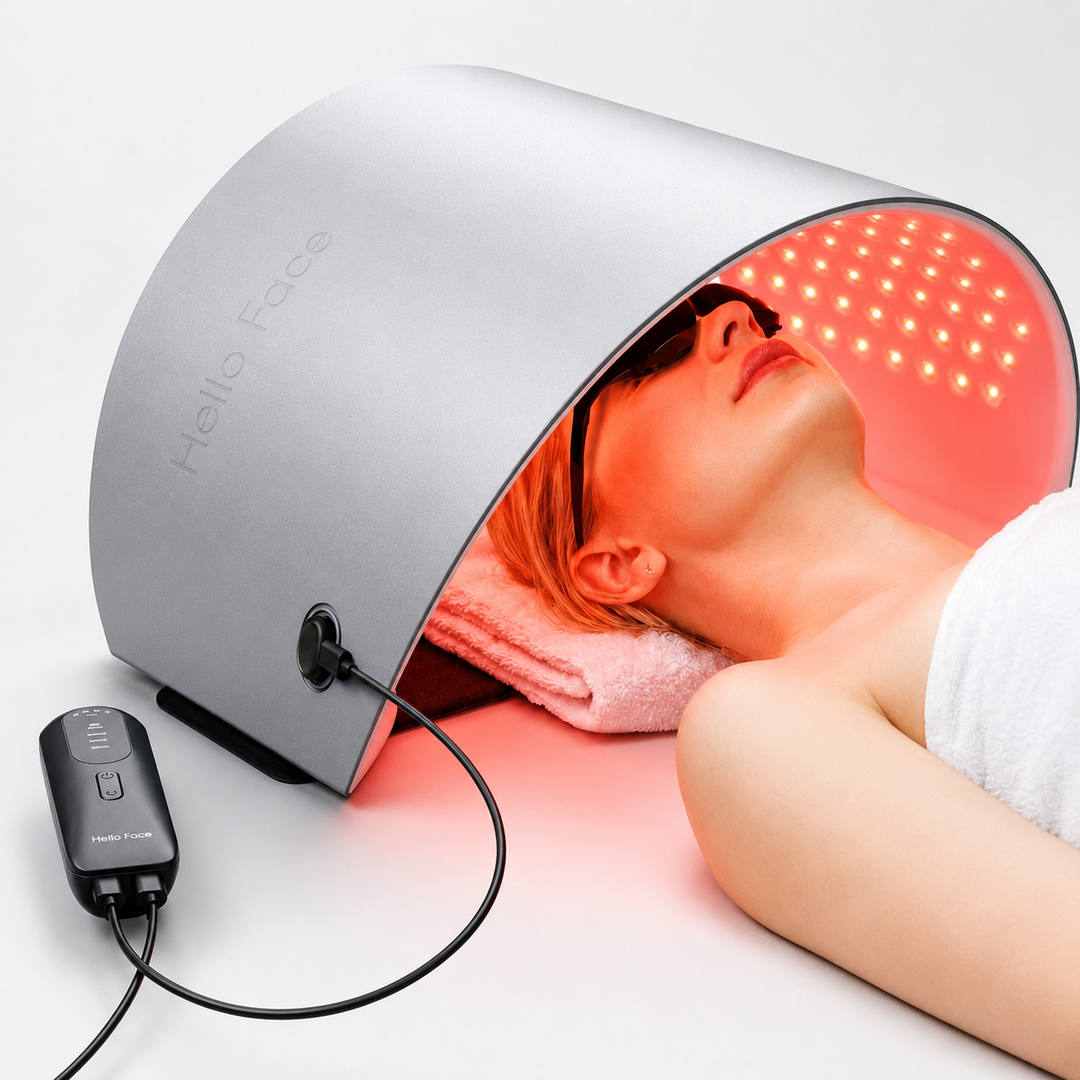 Premium LED Light Therapy Mask 720-Chip Red Blue Near Infrared Face &amp; Body Skin Care Device 4 Modes Adjustable Power Levels Timer Home Use Skin Rejuv