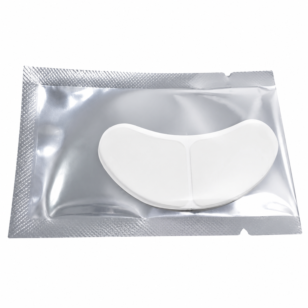 Premium LED Red Light Eye Massager EMS Under Eye Wrinkle Care Device Gel Patches Anti Aging Eye Therapy Rechargeable Type-C 2 Modes Auto Shut Off
