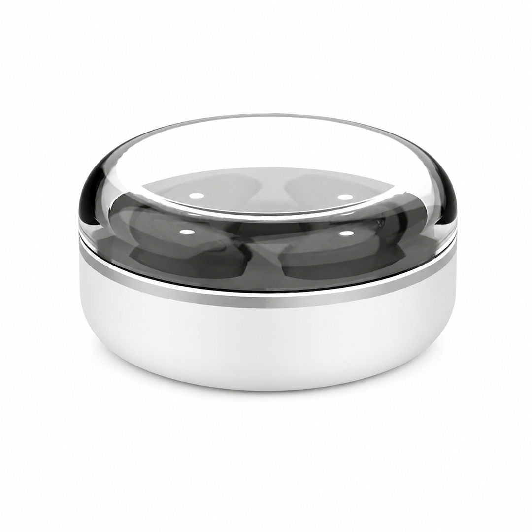 Premium LED Red Light Eye Massager EMS Under Eye Wrinkle Care Device Gel Patches Anti Aging Eye Therapy Rechargeable Type-C 2 Modes Auto Shut Off