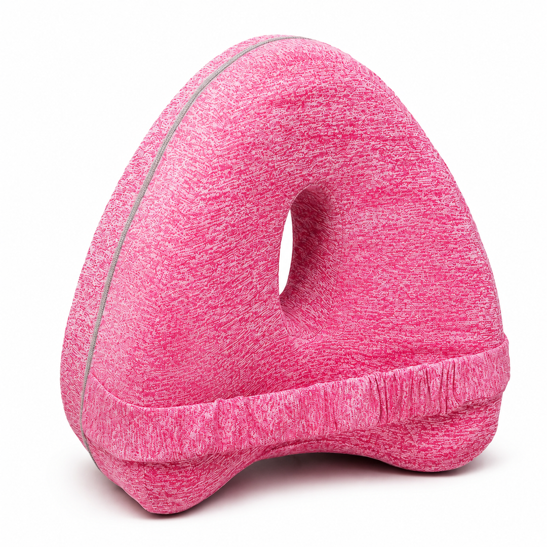 Premium Memory Foam Knee Pillow Side Sleeper Leg Support Pillow Hip Back Sciatica Pain Relief Orthopedic Alignment Sleep Cushion Ergonomic Portable