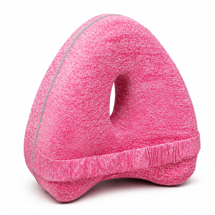 Premium Memory Foam Knee Pillow Side Sleeper Leg Support Pillow Hip Back Sciatica Pain Relief Orthopedic Alignment Sleep Cushion Ergonomic Portable