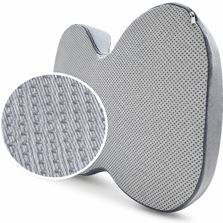 Premium Memory Foam Seat Cushion Ergonomic Chair Pad Non Slip Support Cushion Office Chair Car Seat Portable Comfort Cushion Travel Daily Use Support