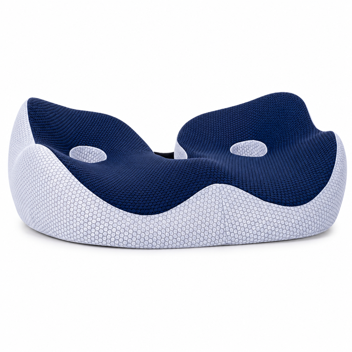 Premium Memory Foam Seat Cushion Sit Bone Relief Ergonomic Chair Cushion Pressure Relief Breathable Washable Office Car Driver Long Sitting Comfort Cushion