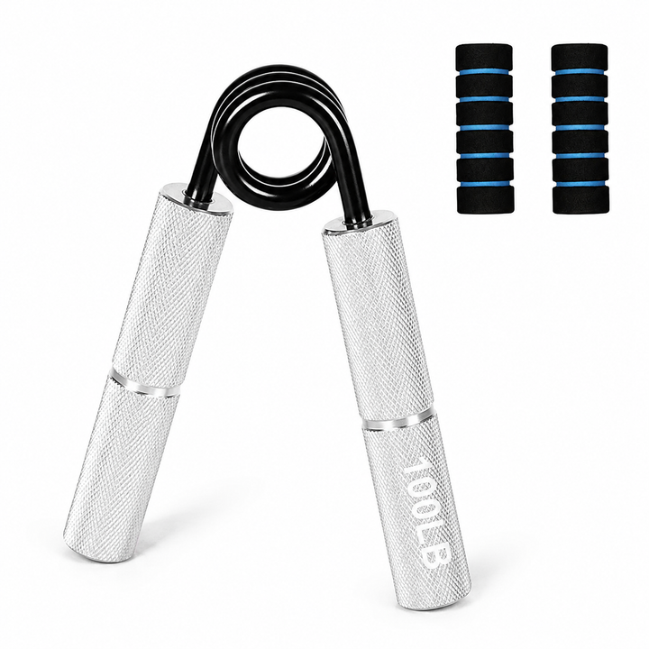 Premium Metal Hand Gripper Adjustable 50–350LB Grip Strength Trainer Finger Wrist Forearm Exercise Tool Gym Home Fitness Muscle Workout Device