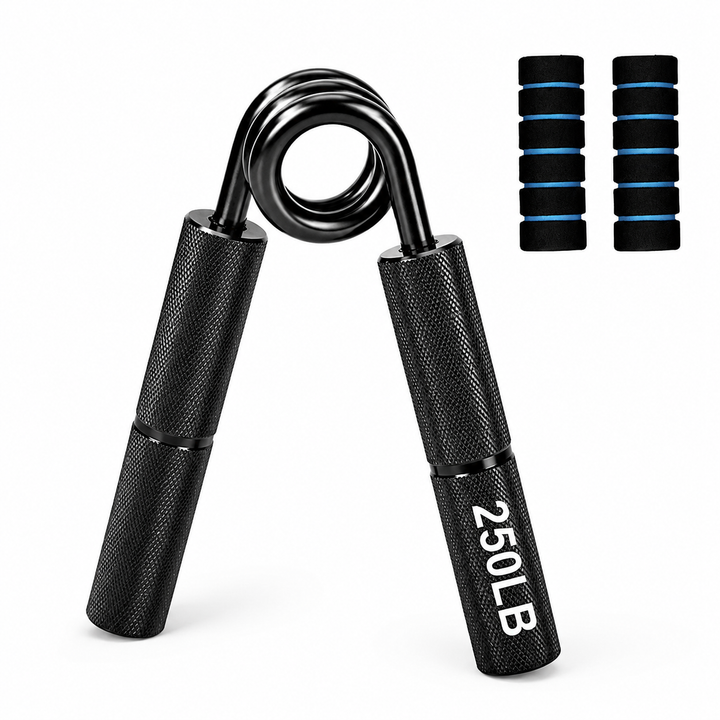 Premium Metal Hand Gripper Adjustable 50–350LB Grip Strength Trainer Finger Wrist Forearm Exercise Tool Gym Home Fitness Muscle Workout Device