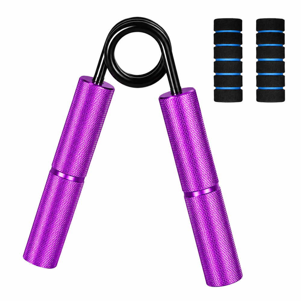 Premium Metal Hand Gripper Adjustable 50 to 350lb Grip Strengthener Finger Wrist Trainer Ergonomic Portable Fitness Tool Home Gym Workout Hand Exerciser