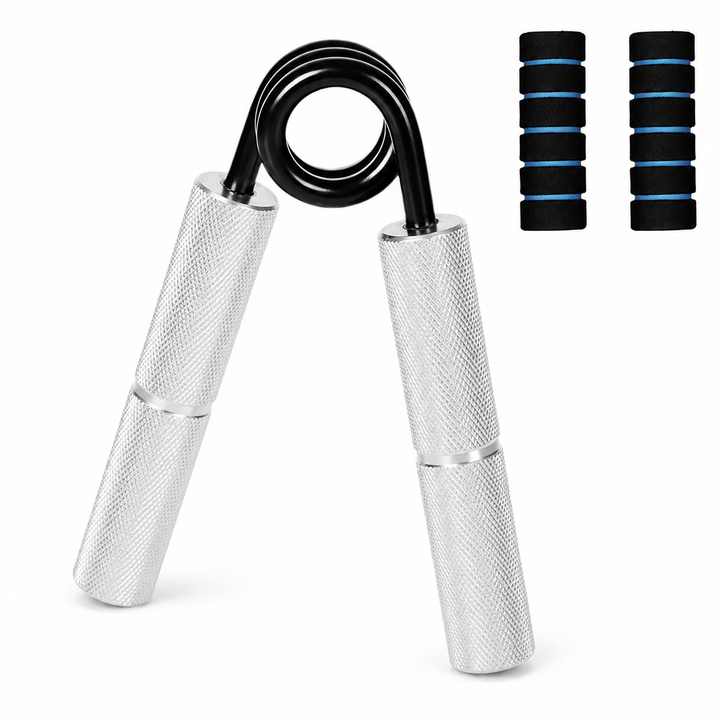 Premium Metal Hand Gripper Adjustable 50 to 350lb Grip Strengthener Finger Wrist Trainer Ergonomic Portable Fitness Tool Home Gym Workout Hand Exerciser