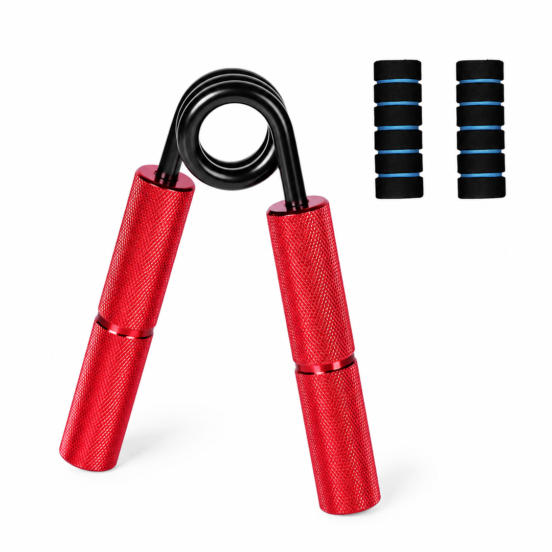 Premium Metal Hand Gripper Adjustable 50 to 350lb Grip Strengthener Finger Wrist Trainer Ergonomic Portable Fitness Tool Home Gym Workout Hand Exerciser