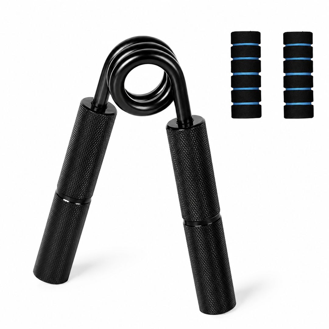 Premium Metal Hand Gripper Adjustable 50 to 350lb Grip Strengthener Finger Wrist Trainer Ergonomic Portable Fitness Tool Home Gym Workout Hand Exerciser