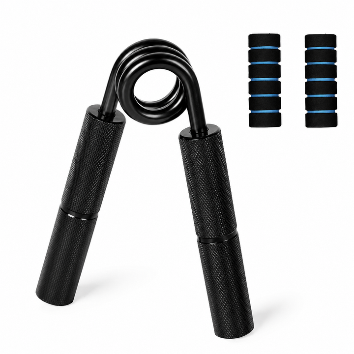 Premium Metal Hand Gripper Adjustable 50 to 350lb Grip Strengthener Finger Wrist Trainer Ergonomic Portable Fitness Tool Home Gym Workout Hand Exerciser