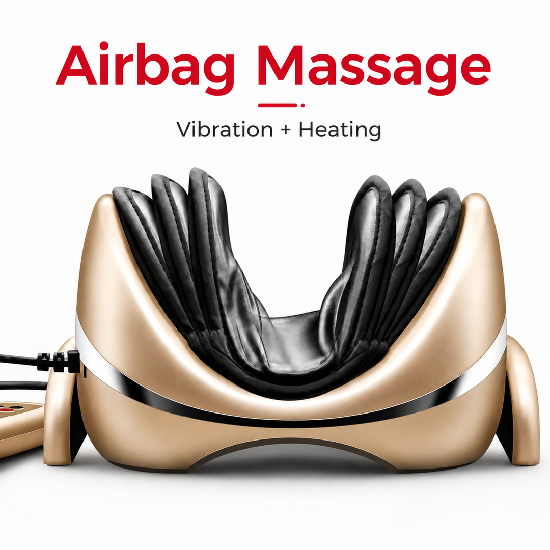 Premium Neck Massage Pillow with Heat and Vibration Cervical Traction Device 7 Modes 3D Airbag Massage Adjustable Heating Neck Shoulder Relaxation Pain Relief Support Pillow