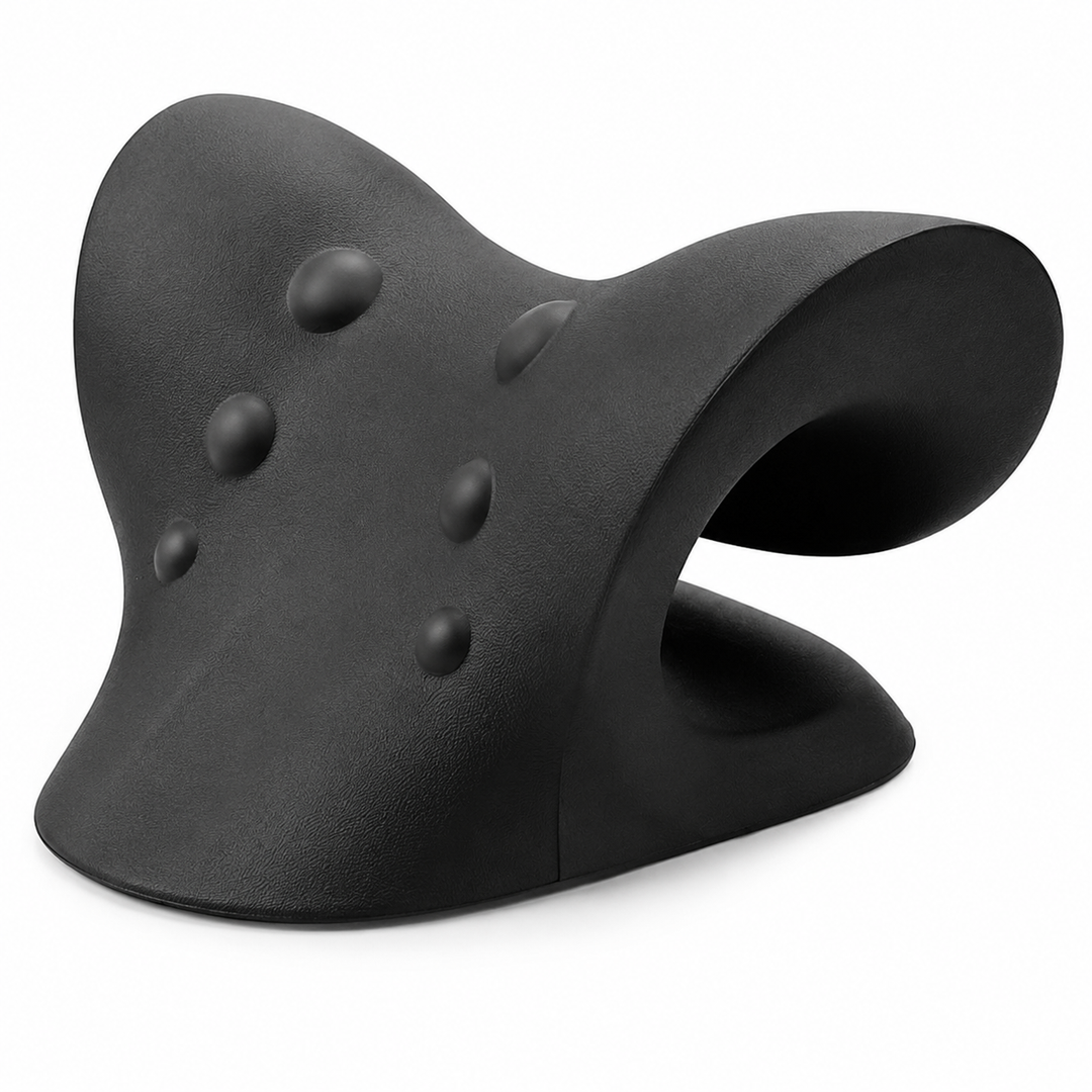 Premium Neck Shoulder Stretcher Relaxer Cervical Traction Support Pillow Ergonomic Neck Massager Spine Alignment Pain Relief Massage Pillow
