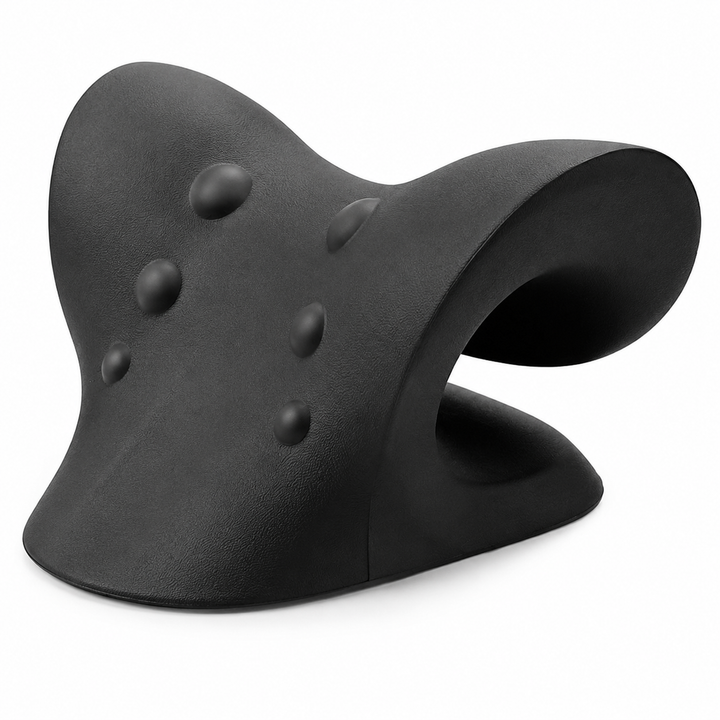 Premium Neck Shoulder Stretcher Relaxer Cervical Traction Support Pillow Ergonomic Neck Massager Spine Alignment Pain Relief Massage Pillow