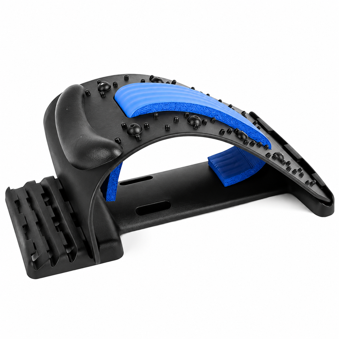 Premium Neck Stretcher Adjustable 4 Level Cervical Support Back Stretcher Ergonomic Design Portable Neck &amp; Upper Back Support Work Travel Daily Use Comfort Device