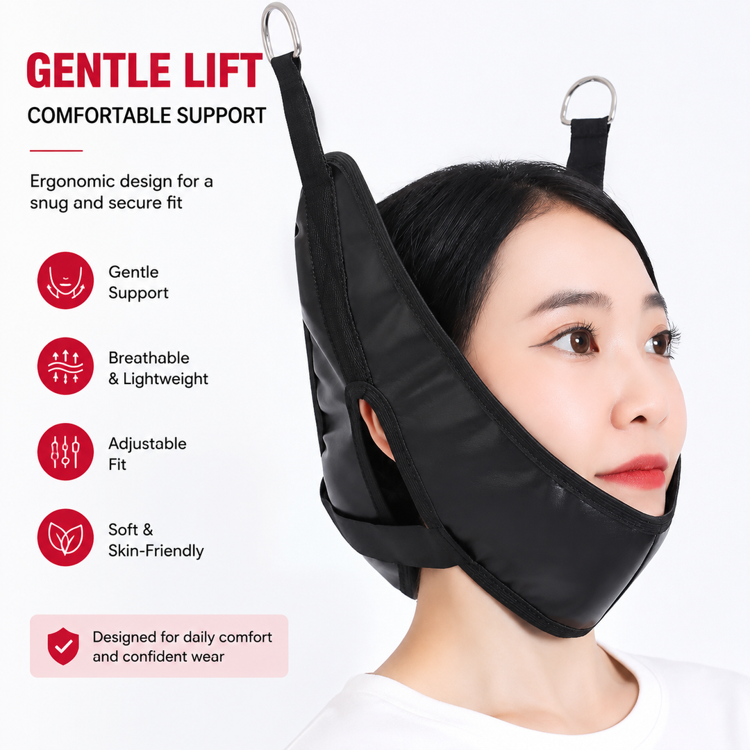 Premium Neck Stretcher Hammock Over Door Cervical Traction Device Adjustable Neck Support for Posture Comfort Home Office Travel Relief Device System