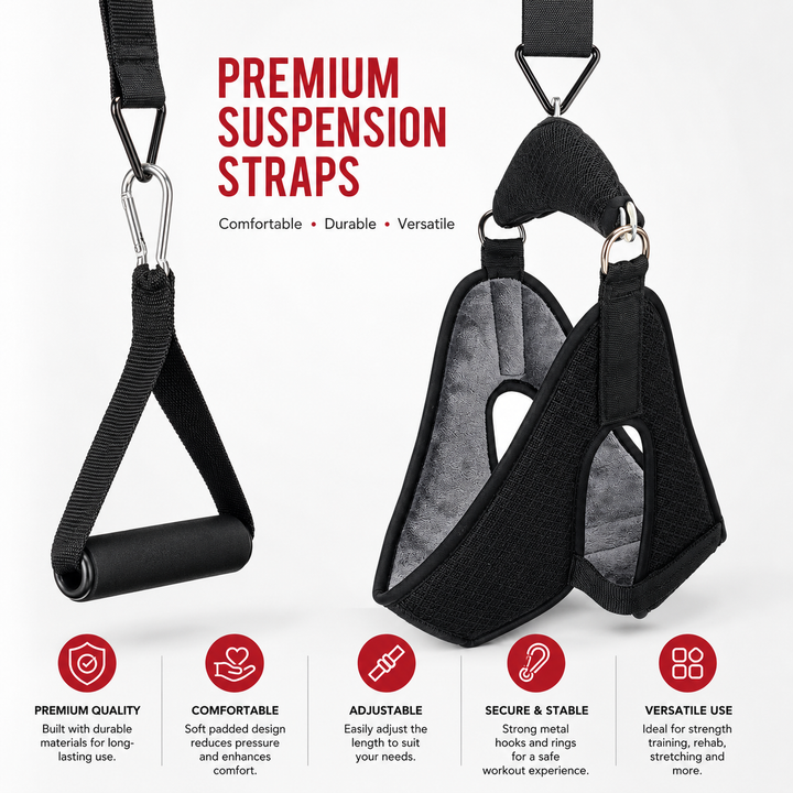 Premium Neck Stretcher Hammock Over Door Cervical Traction Device Adjustable Neck Support for Posture Comfort Home Office Travel Relief Device System