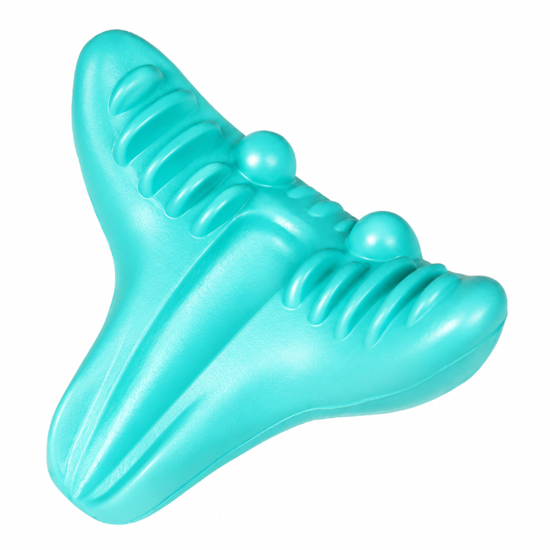 Premium Neck Support Pillow Cervical Relaxer Ergonomic Neck Cushion Shoulder Stretch Pillow Portable Home Office Travel Daily Comfort Support