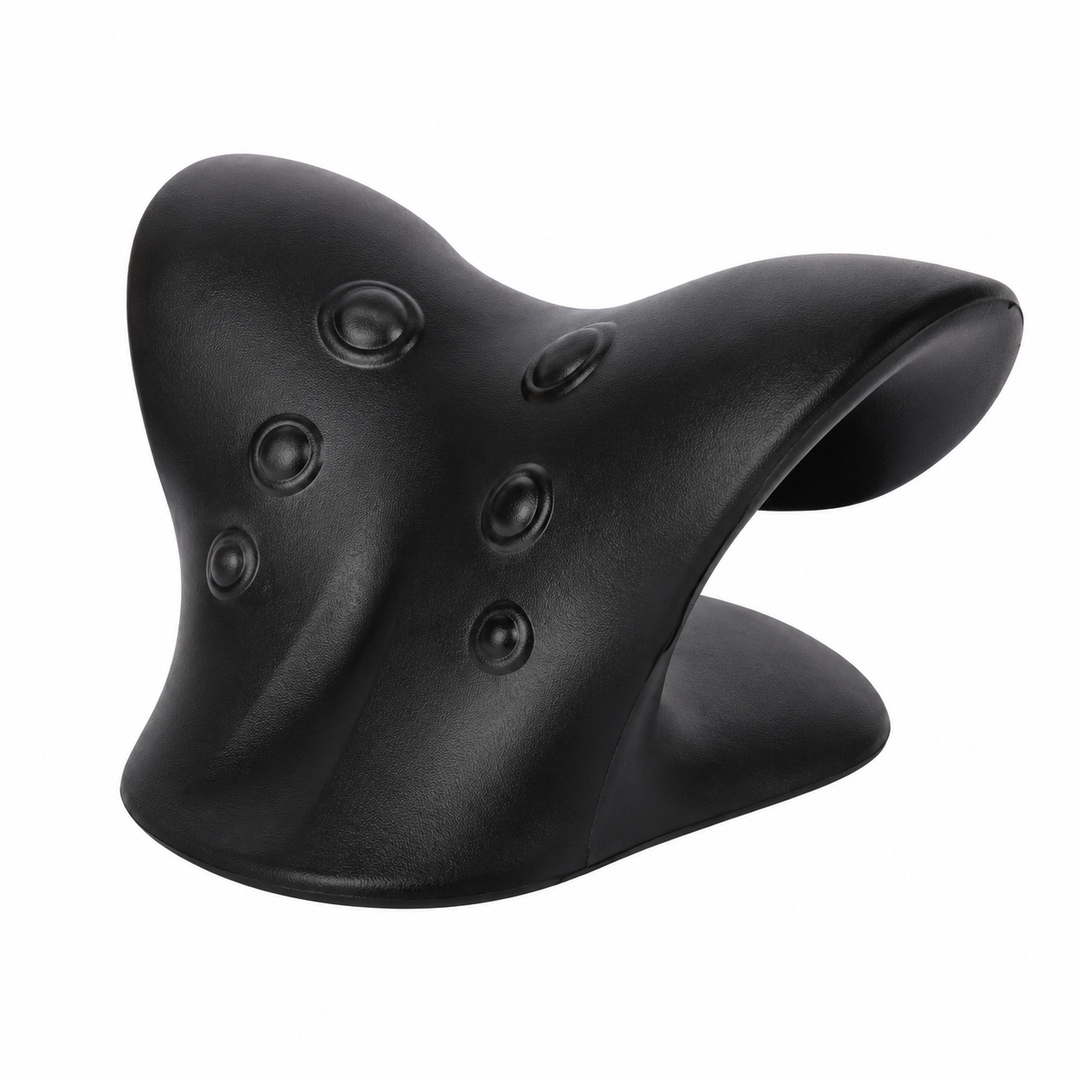 Premium Neck Support Pillow Cervical Relaxer Ergonomic Neck Cushion Shoulder Stretch Pillow Portable Home Office Travel Daily Comfort Support