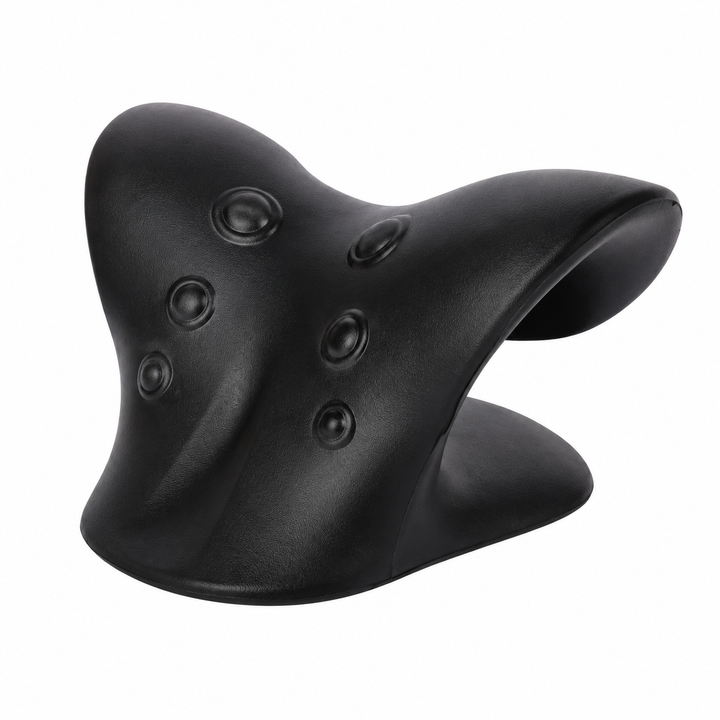 Premium Neck Support Pillow Cervical Relaxer Ergonomic Neck Cushion Shoulder Stretch Pillow Portable Home Office Travel Daily Comfort Support