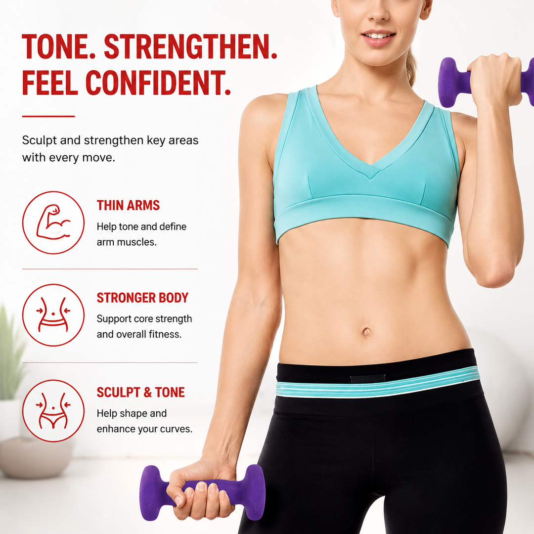 Premium Neoprene Dumbbell Non Slip Single Weight 1.1lb 2.2lb 4.4lb Hand Weight Compact Fitness Dumbbell for Home Gym Workout Training Daily Use
