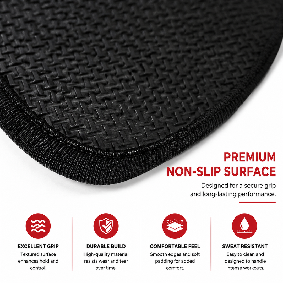 Premium Neoprene Grip Pads Weightlifting Lifting Grips Anti Slip Gym Hand Pads Powerlifting Calisthenics Fitness Training Grip Support Pads Pair