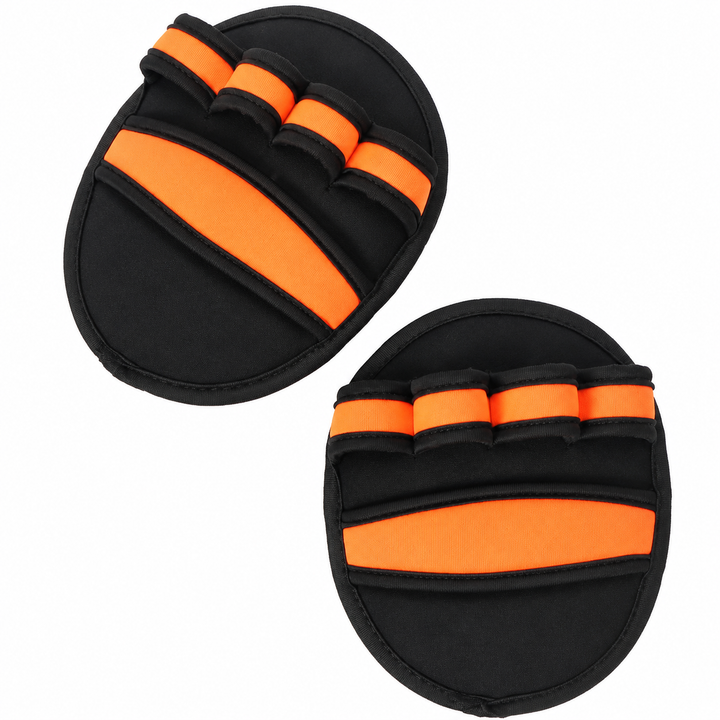 Premium Neoprene Grip Pads Weightlifting Lifting Grips Anti Slip Gym Hand Pads Powerlifting Calisthenics Fitness Training Grip Support Pads Pair