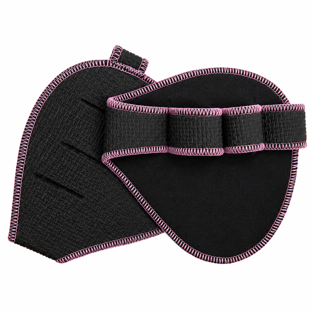 Premium Neoprene Grip Pads Weightlifting Lifting Grips Anti Slip Gym Hand Pads Powerlifting Calisthenics Fitness Training Grip Support Pads Pair
