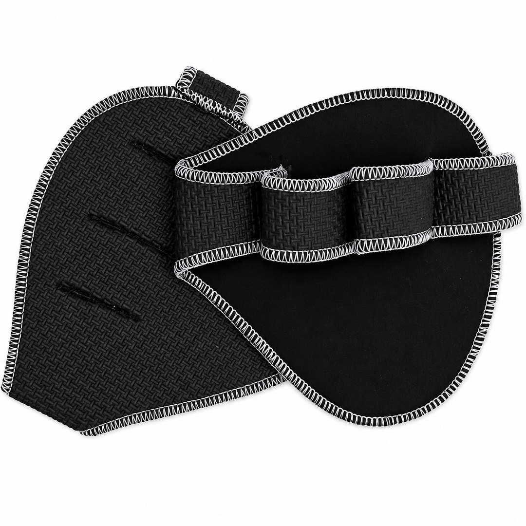 Premium Neoprene Grip Pads Weightlifting Lifting Grips Anti Slip Gym Hand Pads Powerlifting Calisthenics Fitness Training Grip Support Pads Pair