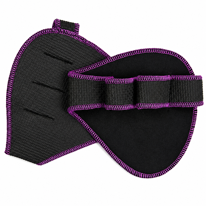 Premium Neoprene Grip Pads Weightlifting Lifting Grips Anti Slip Gym Hand Pads Powerlifting Calisthenics Fitness Training Grip Support Pads Pair