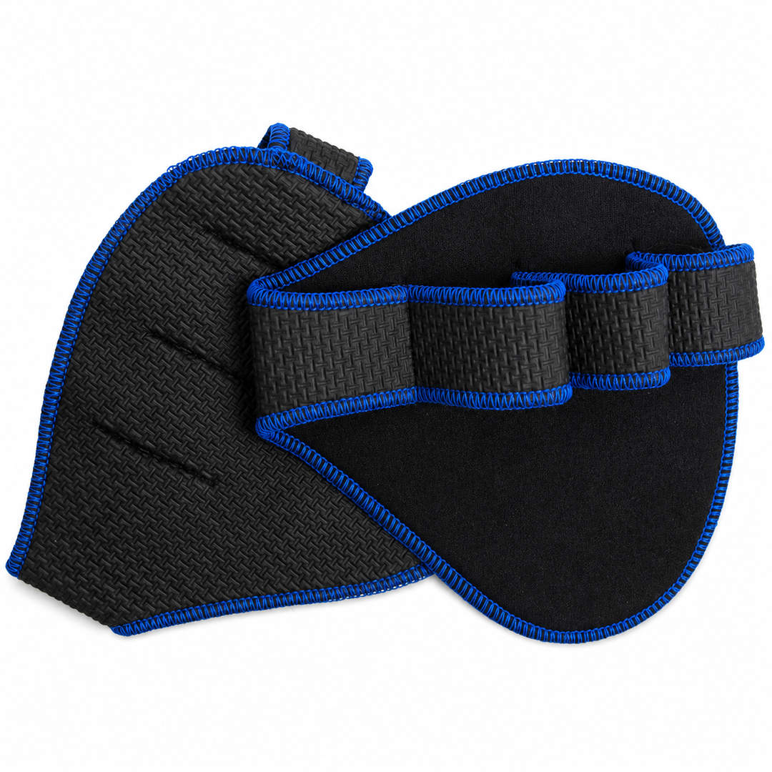 Premium Neoprene Grip Pads Weightlifting Lifting Grips Anti Slip Gym Hand Pads Powerlifting Calisthenics Fitness Training Grip Support Pads Pair