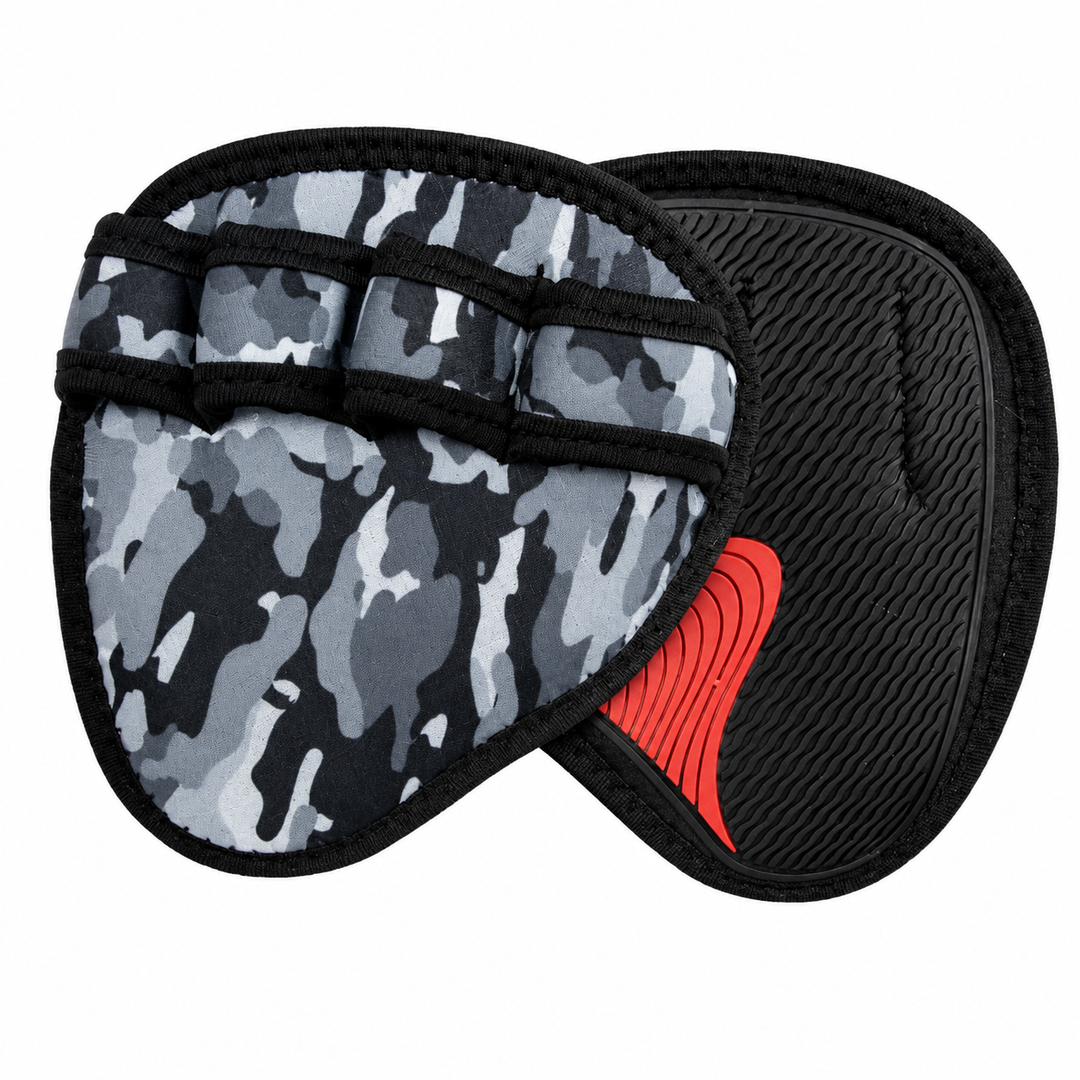 Premium Neoprene Grip Pads Weightlifting Lifting Grips Anti Slip Gym Hand Pads Powerlifting Calisthenics Fitness Training Grip Support Pads Pair