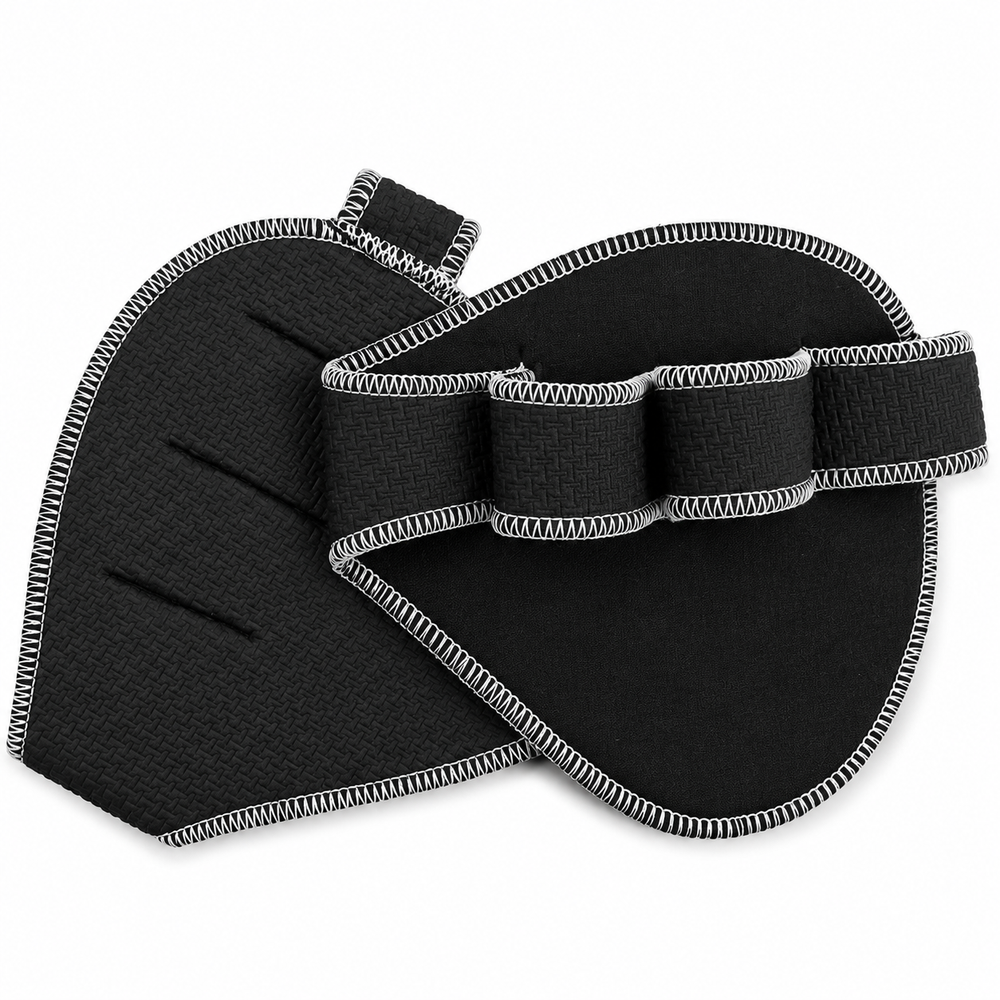 Premium Neoprene Grip Pads Weightlifting Powerlifting Anti-Slip Hand Grips Gym Training Calisthenics Fitness Workout Grip Support Gloves Men Women