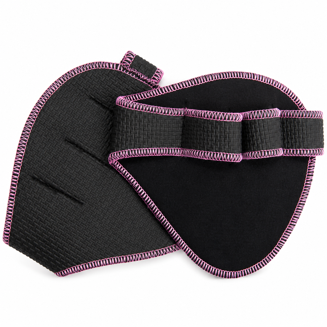 Premium Neoprene Grip Pads Weightlifting Powerlifting Anti-Slip Hand Grips Gym Training Calisthenics Fitness Workout Grip Support Gloves Men Women