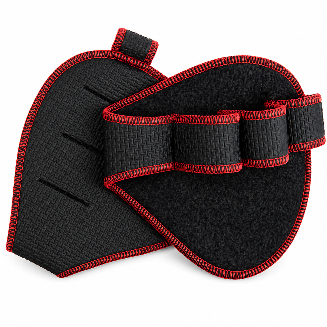 Premium Neoprene Grip Pads Weightlifting Powerlifting Anti-Slip Hand Grips Gym Training Calisthenics Fitness Workout Grip Support Gloves Men Women