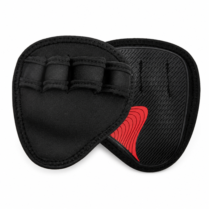 Premium Neoprene Grip Pads Weightlifting Powerlifting Anti-Slip Hand Grips Gym Training Calisthenics Fitness Workout Grip Support Gloves Men Women