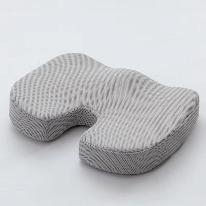Premium Non-Slip Gel Memory Foam Cushion Ergonomic Coccyx Seat Support Office Chair Car Seat Long Sitting Pressure Relief Comfort Cushion