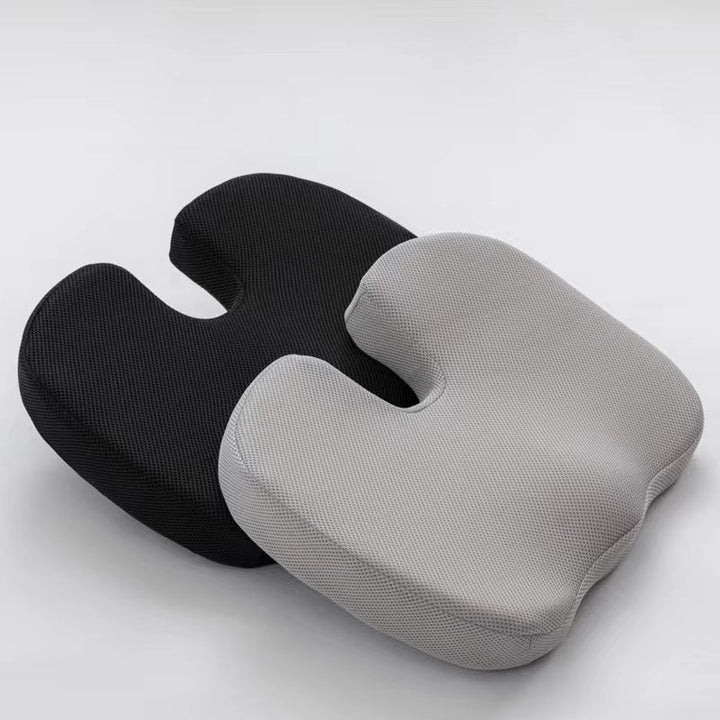 Premium Non-Slip Gel Memory Foam Cushion Ergonomic Coccyx Seat Support Office Chair Car Seat Long Sitting Pressure Relief Comfort Cushion