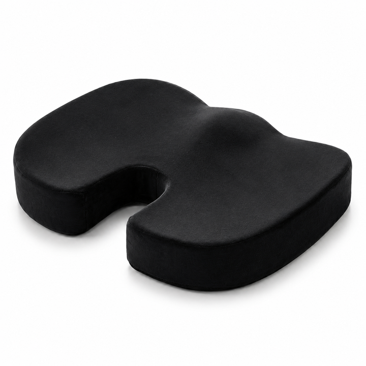 Premium Non-Slip Gel &amp; Memory Foam Cushion Ergonomic Coccyx Support Cushion Office Chair Car Seat Long Sitting Comfort Pressure Relief Seat Pad