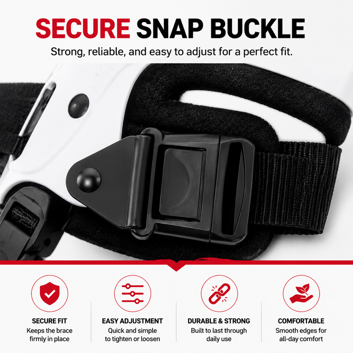 Premium OA Unloader Knee Brace Adjustable Hinged Knee Support Medial Offloading Brace with Range of Motion Control Stabilization Rehabilitation Support System