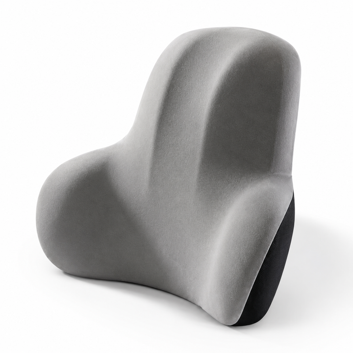 Premium Office Chair Cushion Memory Foam Seat Cushion with Lumbar Support Back Pain Relief Ergonomic Desk Chair Home Office Sitting Comfort Pad