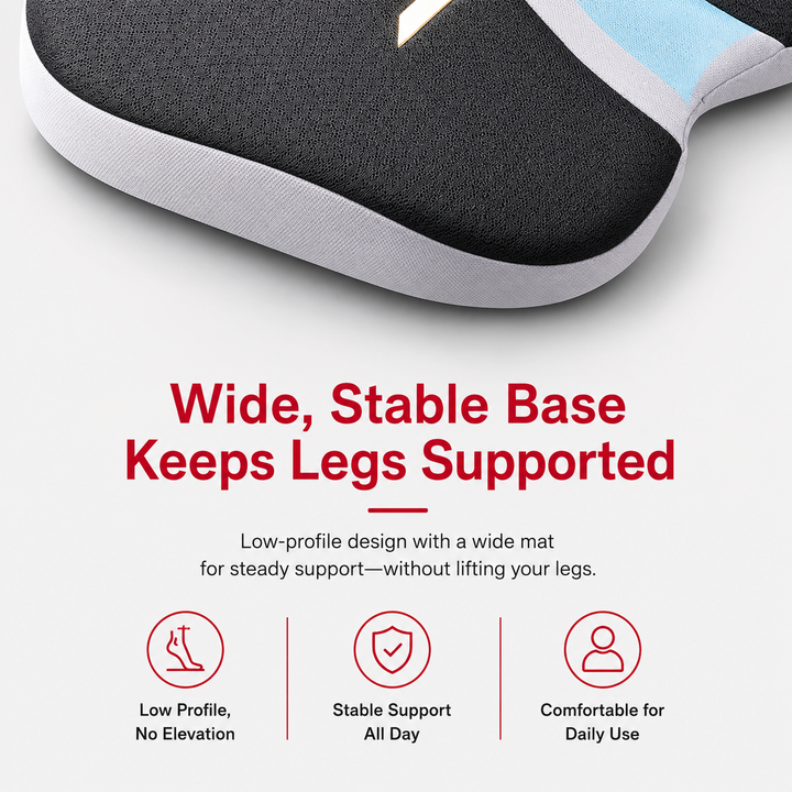 Premium Orthopedic Memory Foam Cushion Non Slip Tailbone Sciatica Seat Cushion Back Support Pressure Relief Chair Car Prostate Comfort Pad