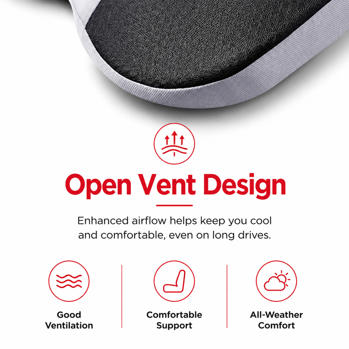 Premium Orthopedic Memory Foam Cushion Non Slip Tailbone Sciatica Seat Cushion Back Support Pressure Relief Chair Car Prostate Comfort Pad