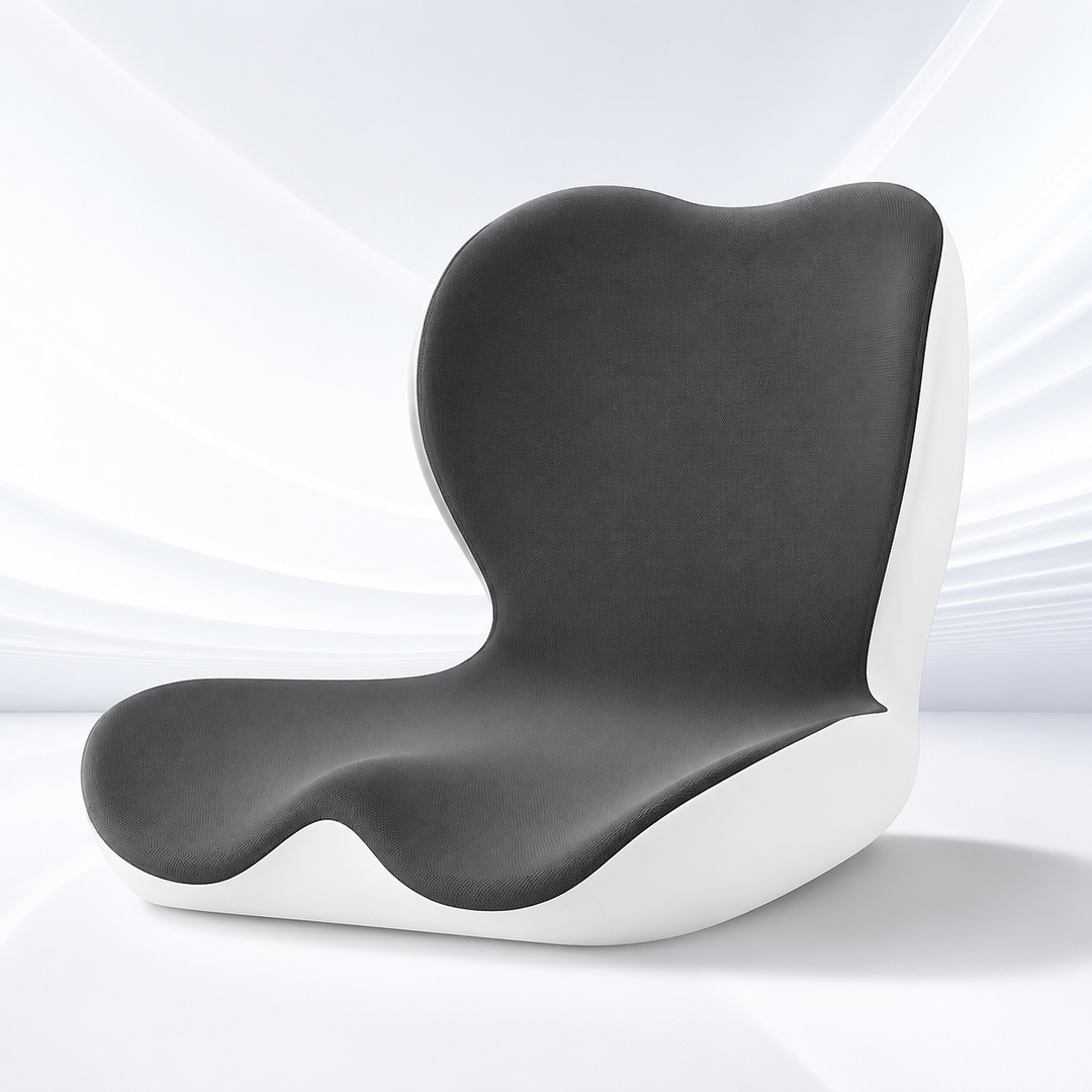 Premium Orthopedic Memory Foam Seat Cushion Coccyx Tailbone Support Ergonomic Office Chair Pressure Relief Posture Support Car Home Travel Washable Cover