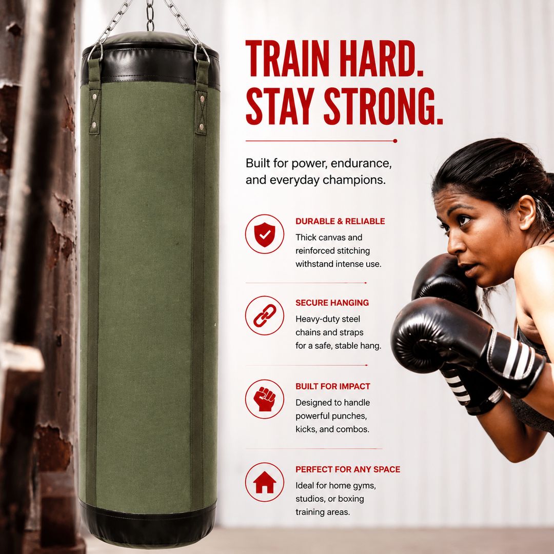 Premium PVC Boxing Sandbag Durable Hanging Punching Bag for Indoor &amp; Outdoor Training Oxford Cloth Sponge Material 60/80/100cm Sizes Chain Included Mt