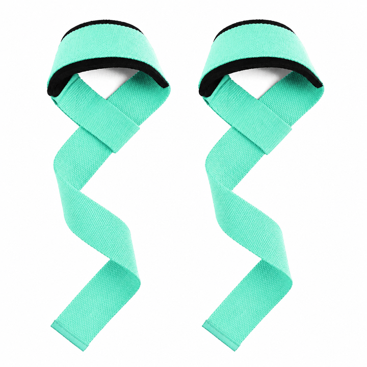 Premium Padded Figure 8 Deadlift Straps Weight Lifting Wrist Support Powerlifting Gym Fitness Pull Up Bar Grip Training Durable Comfortable Support