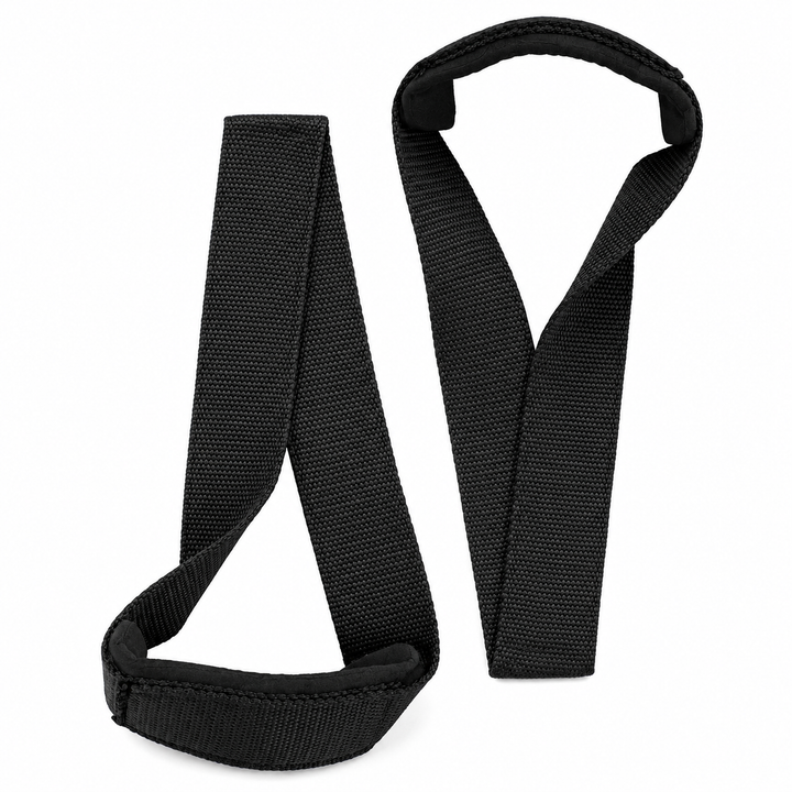 Premium Padded Figure 8 Deadlift Straps Weight Lifting Wrist Support Powerlifting Gym Fitness Pull Up Bar Grip Training Durable Comfortable Support