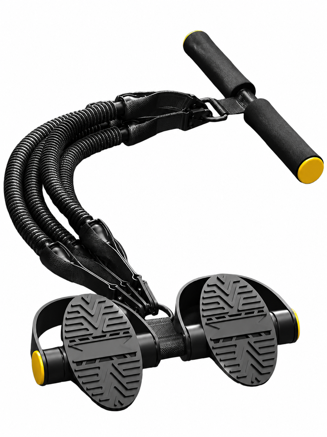 Premium Pedal Tensioner Resistance Trainer Adjustable Pull Rope Home Gym Fitness Equipment Full Body Core Back Abdominal Leg Workout Portable Exercise Device