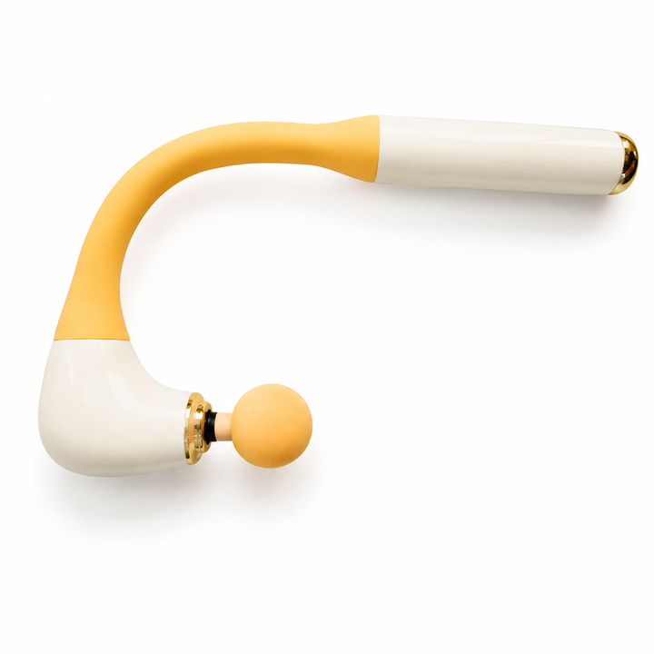 Premium Percussion Massage Gun Deep Tissue Muscle Massager Neck Back Shoulder Leg Recovery Massage Hammer Extension Handle Portable Therapy