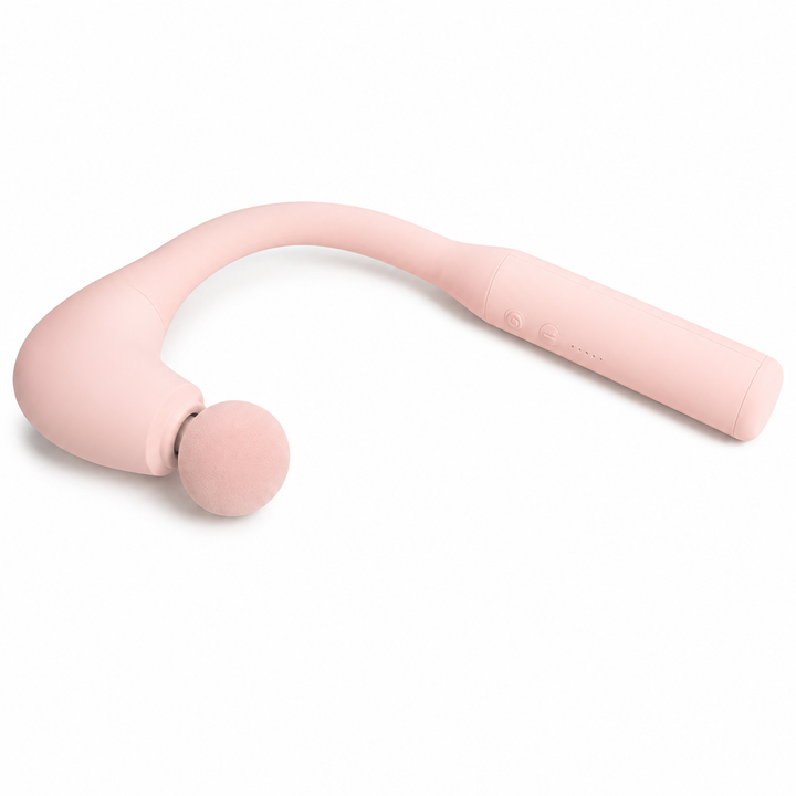Premium Percussion Massage Gun Deep Tissue Muscle Massager Neck Back Shoulder Leg Recovery Massage Hammer Extension Handle Portable Therapy