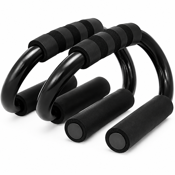 Premium Push-Up Support Handles Strength Training Bars Non-Slip Ergonomic Push-Up Stands Home Gym Fitness Equipment Portable Floor Workout Bars 1 Pair
